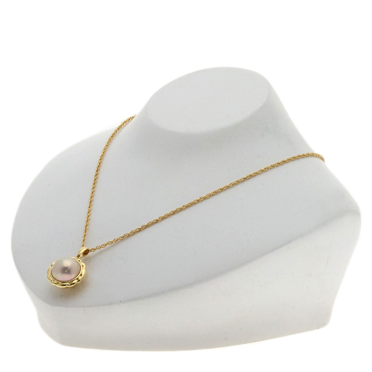 TASAKI Mabe Pearl Pearl Necklace K18 Yellow Gold Ladies [Used]
