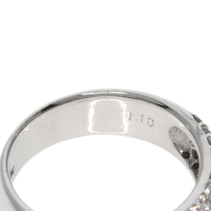 Ponte Vecchio Pave Diamond Ring K18 White Gold Ladies [Used]