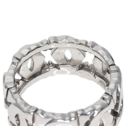 CARTIER Entrelaces #47 Ring K18 White Gold Ladies [Used]