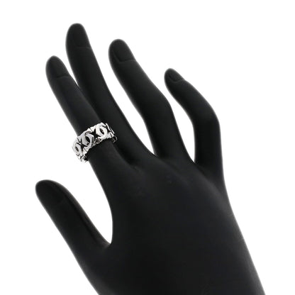 CARTIER Entrelaces #47 Ring K18 White Gold Ladies [Used]