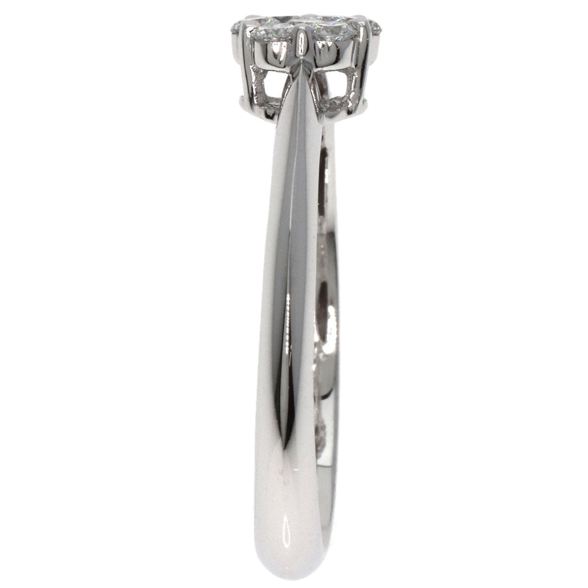 TASAKI Diamond Ring K18 White Gold Ladies [Used]