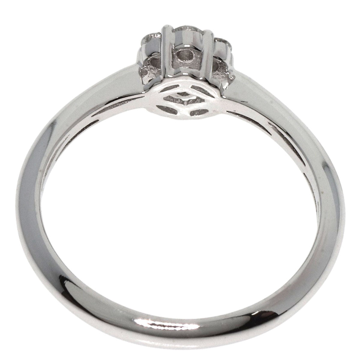 TASAKI Diamond Ring K18 White Gold Ladies [Used]