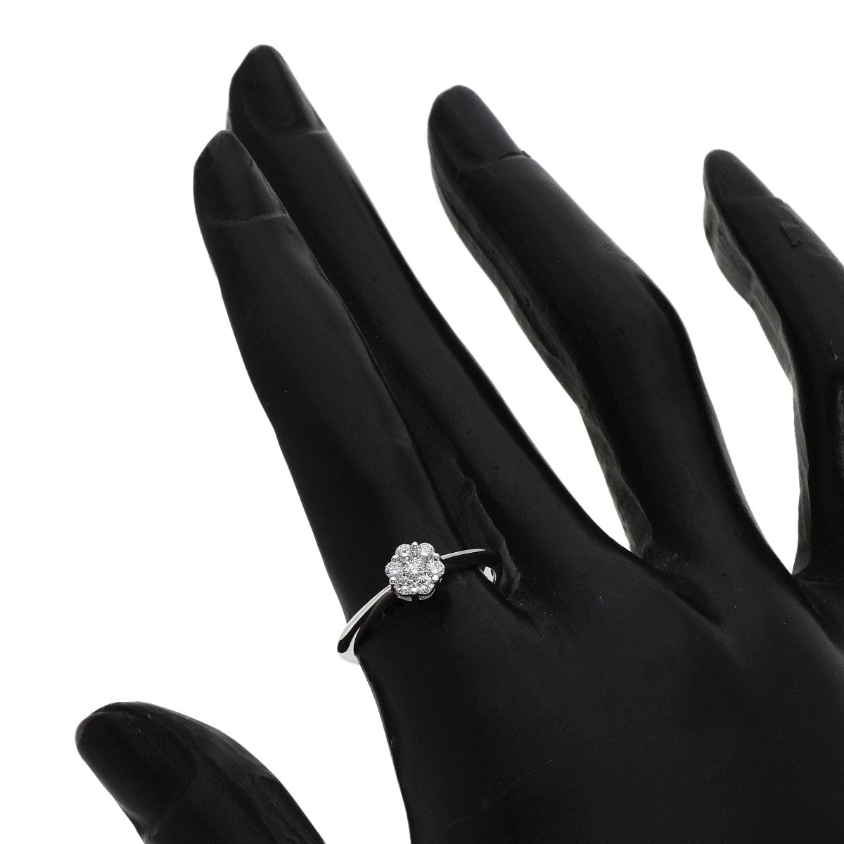 TASAKI Diamond Ring K18 White Gold Ladies [Used]