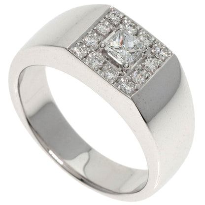TASAKI Diamond Ring K18 White Gold Ladies [Used]