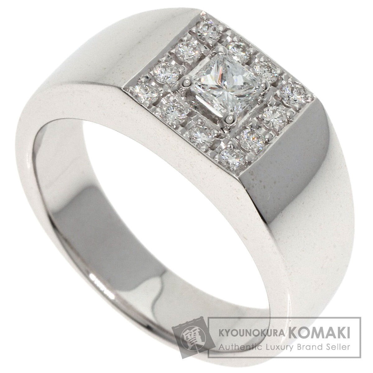 TASAKI Diamond Ring K18 White Gold Ladies [Used]