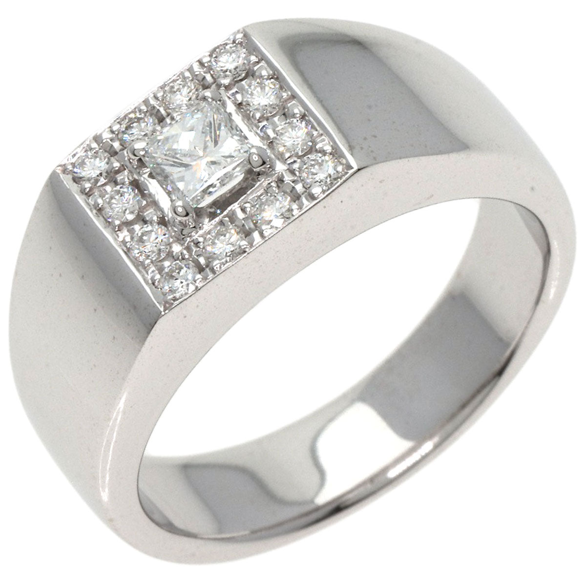 TASAKI Diamond Ring K18 White Gold Ladies [Used]