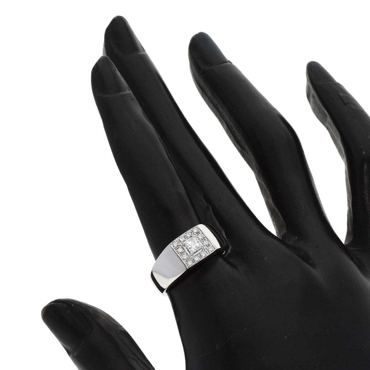 TASAKI Diamond Ring K18 White Gold Ladies [Used]