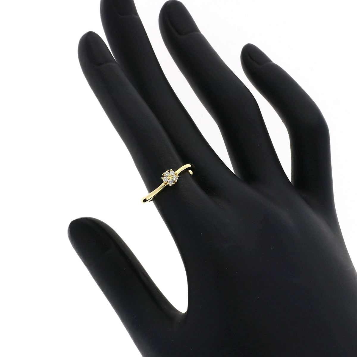 TASAKI Diamond Ring K18 Yellow Gold Ladies [Used]