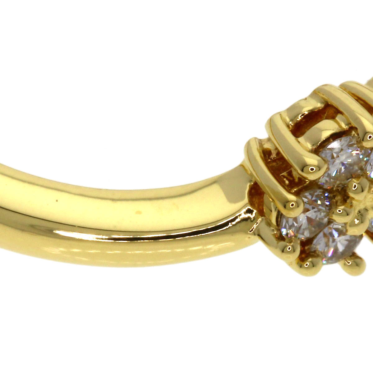 TASAKI Diamond Ring K18 Yellow Gold Ladies [Used]