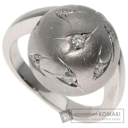 Kenji kiuchi Diamond Ring K18 White Gold Ladies [Used]