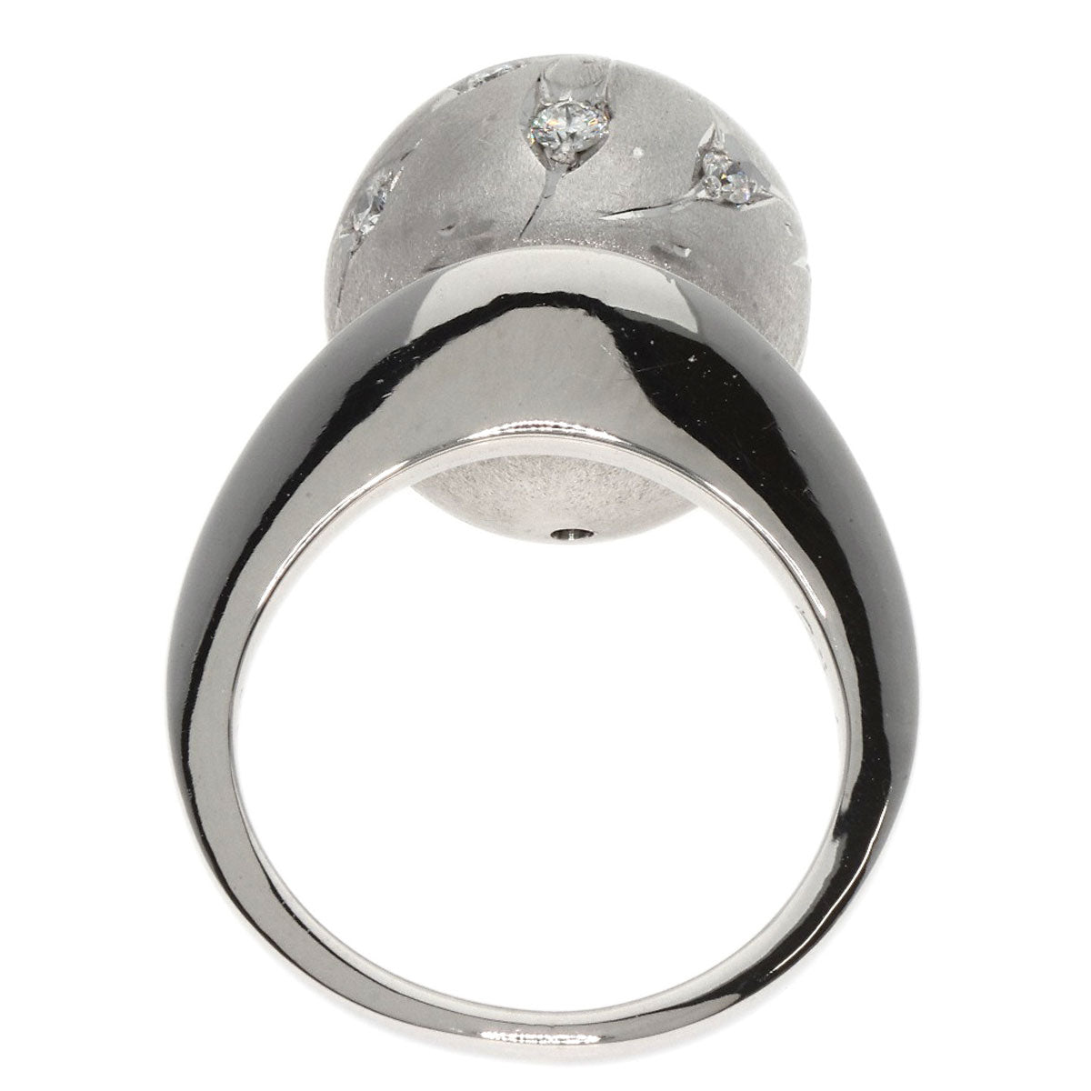 Kenji kiuchi Diamond Ring K18 White Gold Ladies [Used]