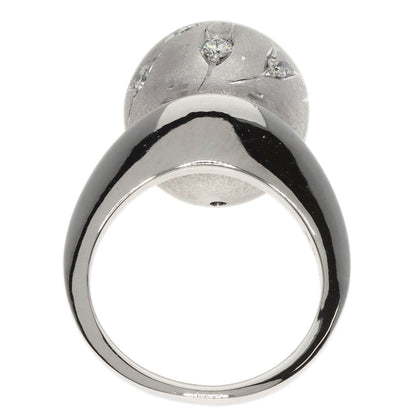 Kenji kiuchi Diamond Ring K18 White Gold Ladies [Used]