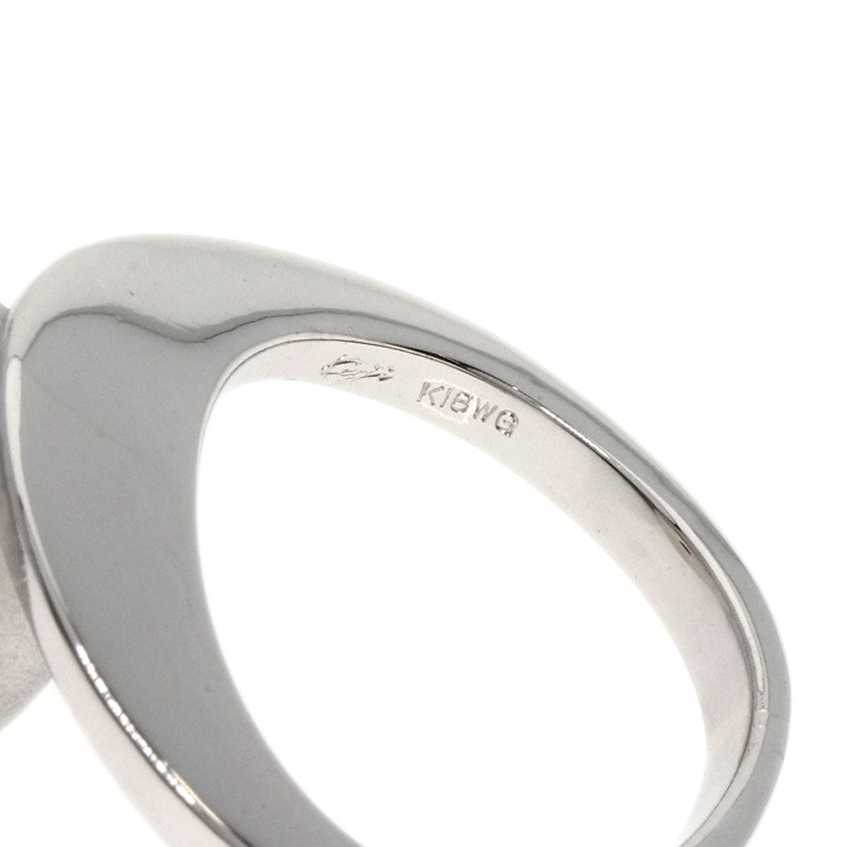 Kenji kiuchi Diamond Ring K18 White Gold Ladies [Used]