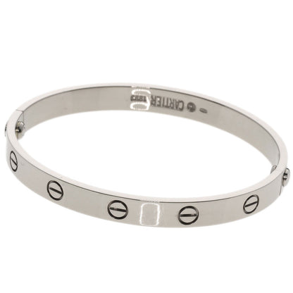 CARTIER LOVE Bracelets with driver # 17 Bracelet K18 White Gold Ladies [Used]