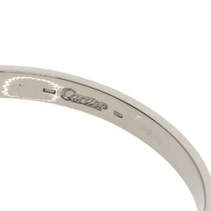 CARTIER LOVE Bracelets with driver # 17 Bracelet K18 White Gold Ladies [Used]