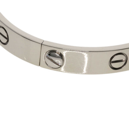 CARTIER LOVE Bracelets with driver # 17 Bracelet K18 White Gold Ladies [Used]