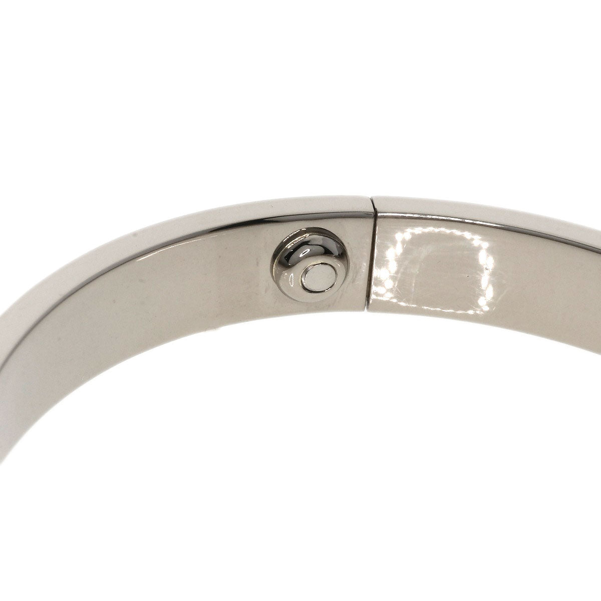 CARTIER LOVE Bracelets with driver # 17 Bracelet K18 White Gold Ladies [Used]
