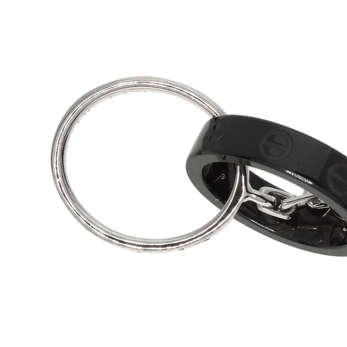 CARTIER Baby Love Ceramic Bracelet K18 White Gold CeramicLadies [Used]