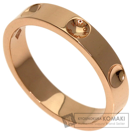 LOUIS VUITTON Petite Bourg Empreinte #50 Ring K18 Pink Gold Ladies [Used]
