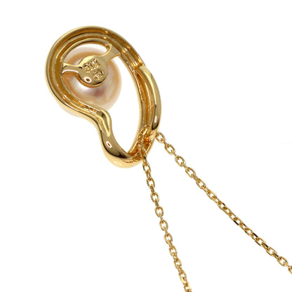 TASAKI Pearl Pearl Necklace K18 Yellow Gold Ladies [Used]