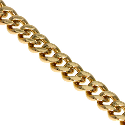 Curb chain Kihei Bracelet K18 Yellow Gold  10.8g　Ladies