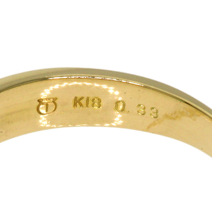 TASAKI   Emerald Diamond Ring  K18 Yellow Gold Ladies  [’†ŒÃ]