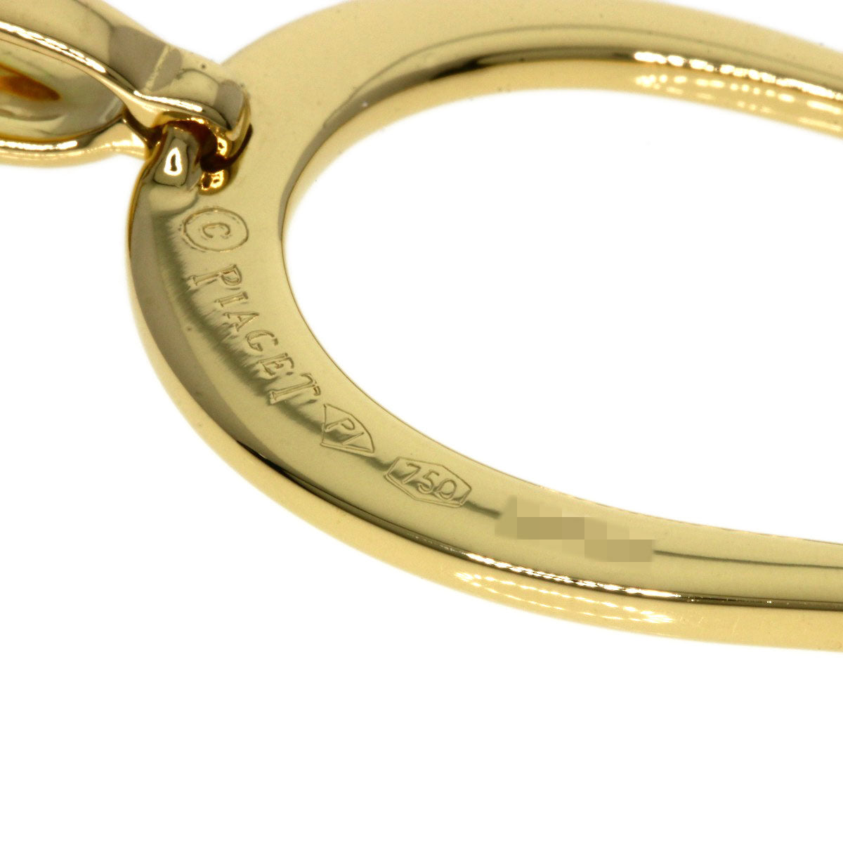 PIAGET Limelight Diamond Large Pendant top K18 Yellow Gold Ladies [Used]