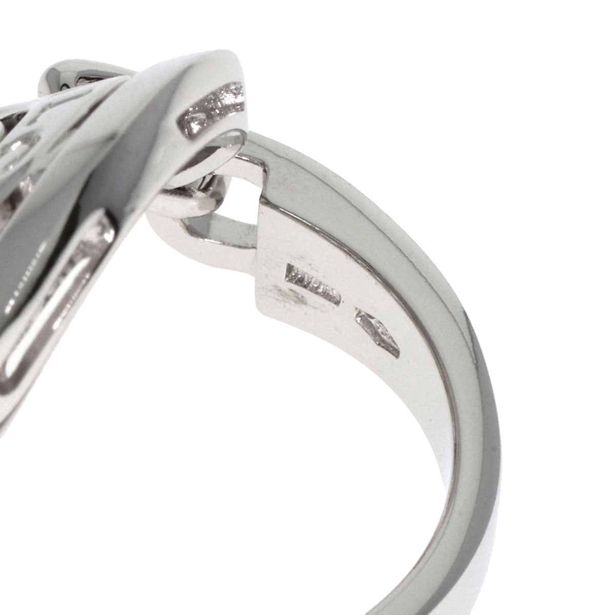 BVLGARI   Ring Asturale Cerki K18 White Gold Ladies