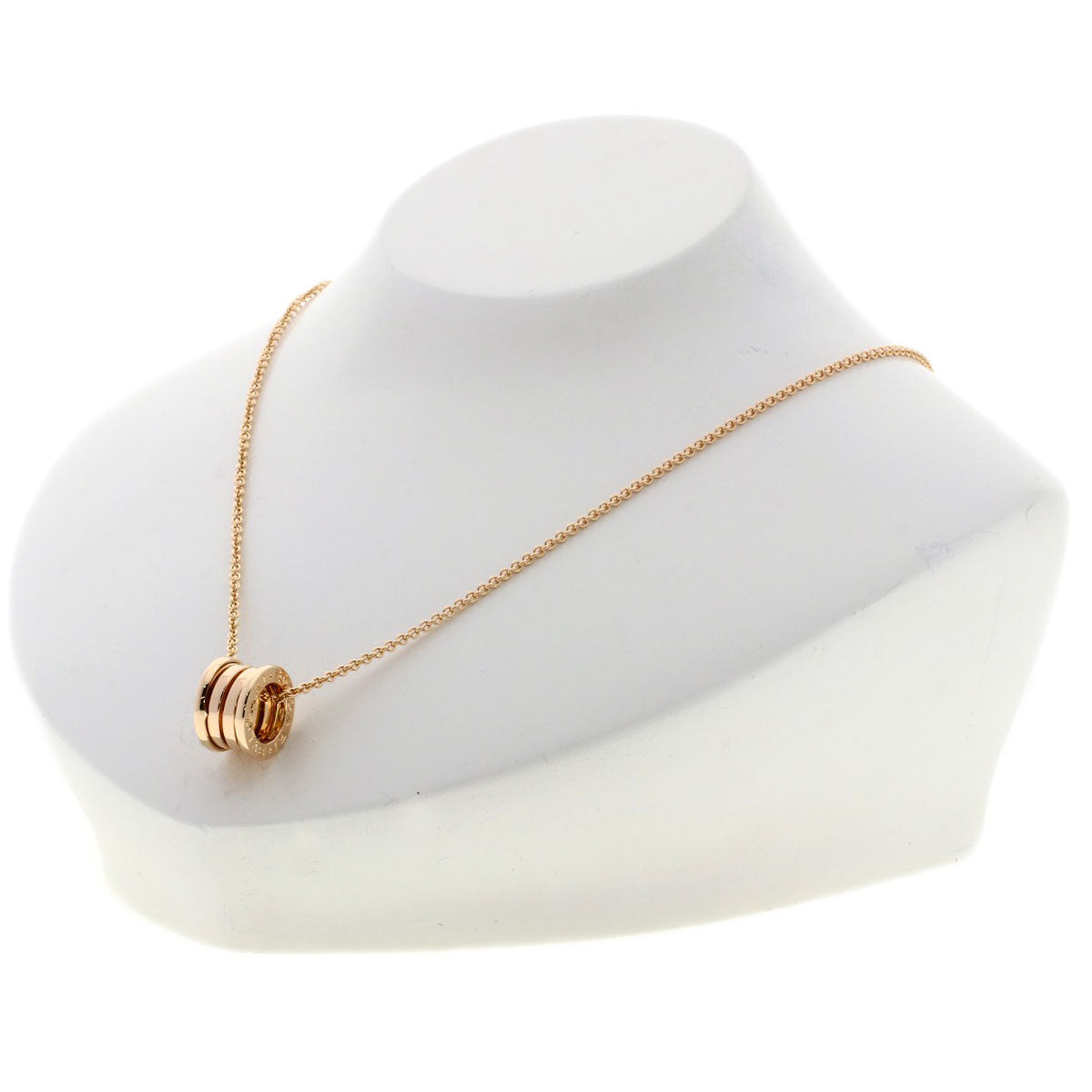BVLGARI B.zero1 Necklace K18 Pink Gold Ladies [Used]