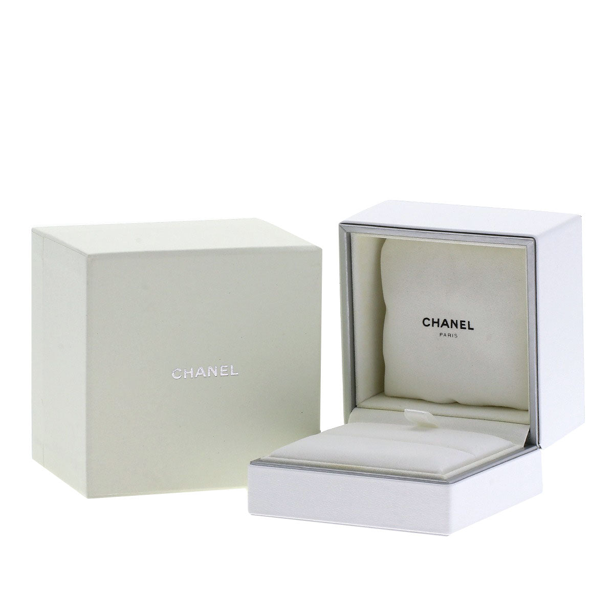 CHANEL Half Eternity Diamond #47 Ring Platinum PT950 Ladies [Used]