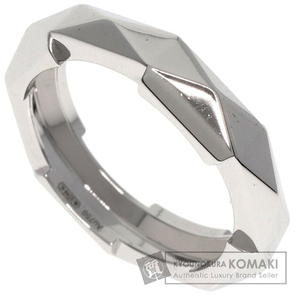 GUCCI Link to Love Studs #14 Ring K18 White Gold Ladies [Used]