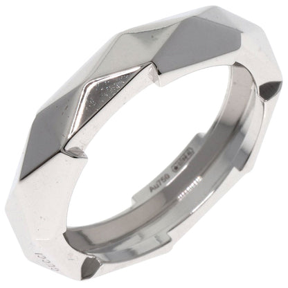 GUCCI Link to Love Studs #14 Ring K18 White Gold Ladies [Used]
