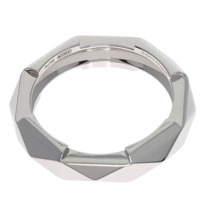 GUCCI Link to Love Studs #14 Ring K18 White Gold Ladies [Used]