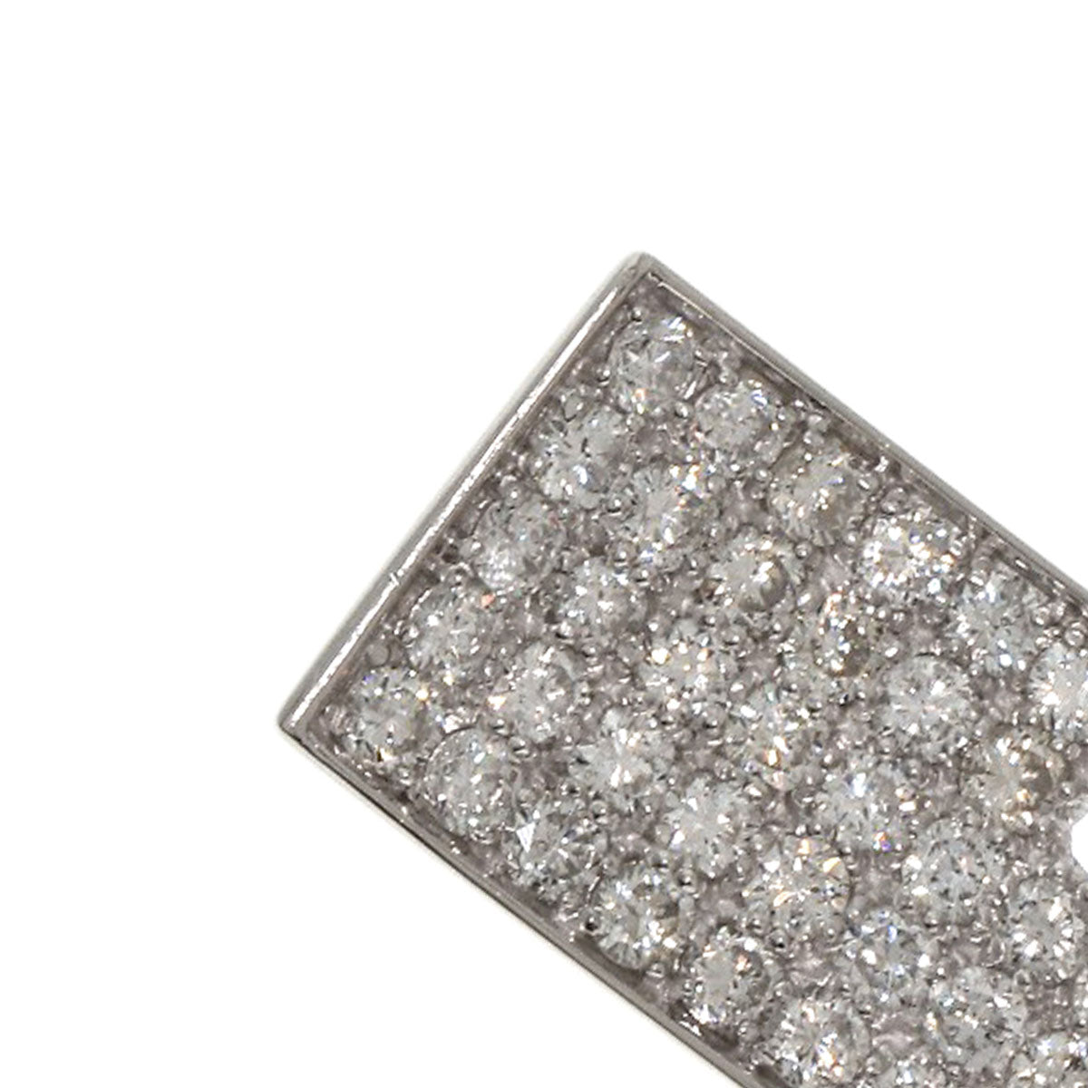 1ct Diamond Necklace Platinum PT900 PT850 6.4g　Ladies