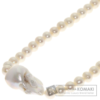 Freshwater Pearl Pearl Necklace Silver 25.9g　Ladies