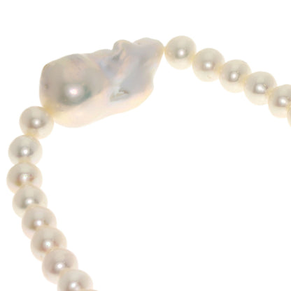 Freshwater Pearl Pearl Necklace Silver 25.9g　Ladies