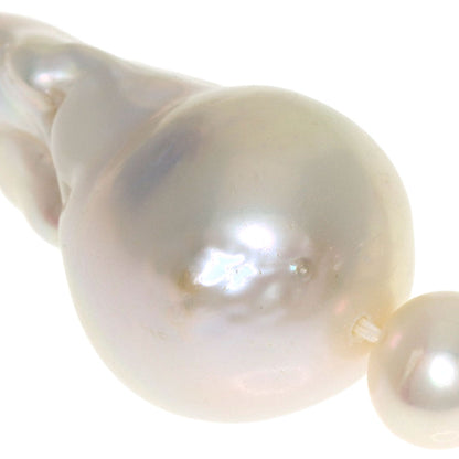 Freshwater Pearl Pearl Necklace Silver 25.9g　Ladies
