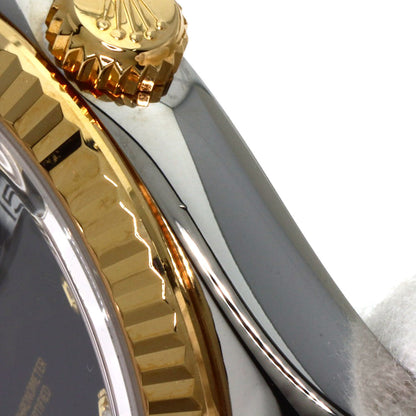 ROLEX DATEJUST 10P Diamond Watches 116233G Stainless Steel/SSxK18YG mens