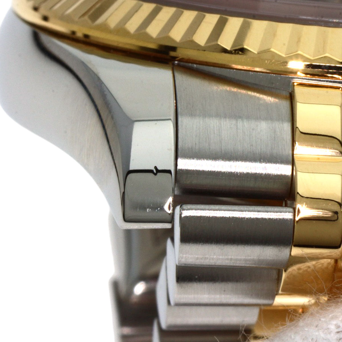 ROLEX DATEJUST 10P Diamond Watches 116233G Stainless Steel/SSxK18YG mens