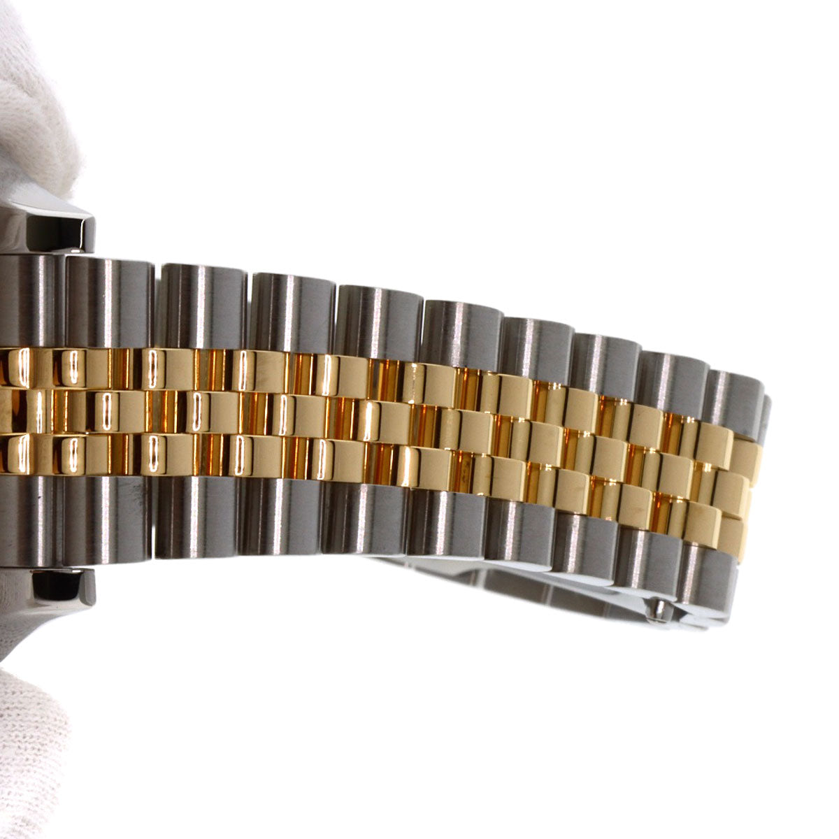 ROLEX DATEJUST 10P Diamond Watches 116233G Stainless Steel/SSxK18YG mens