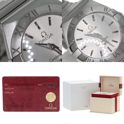 OMEGA Constellation Blush Watches 123.10.24.60.02.001 Stainless Steel/Stainless Steel Ladies