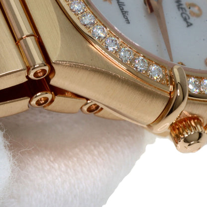 OMEGA Constellation Diamond Iris Watches 1158.79.00 K18 Pink Gold/18K Pink Gold Ladies