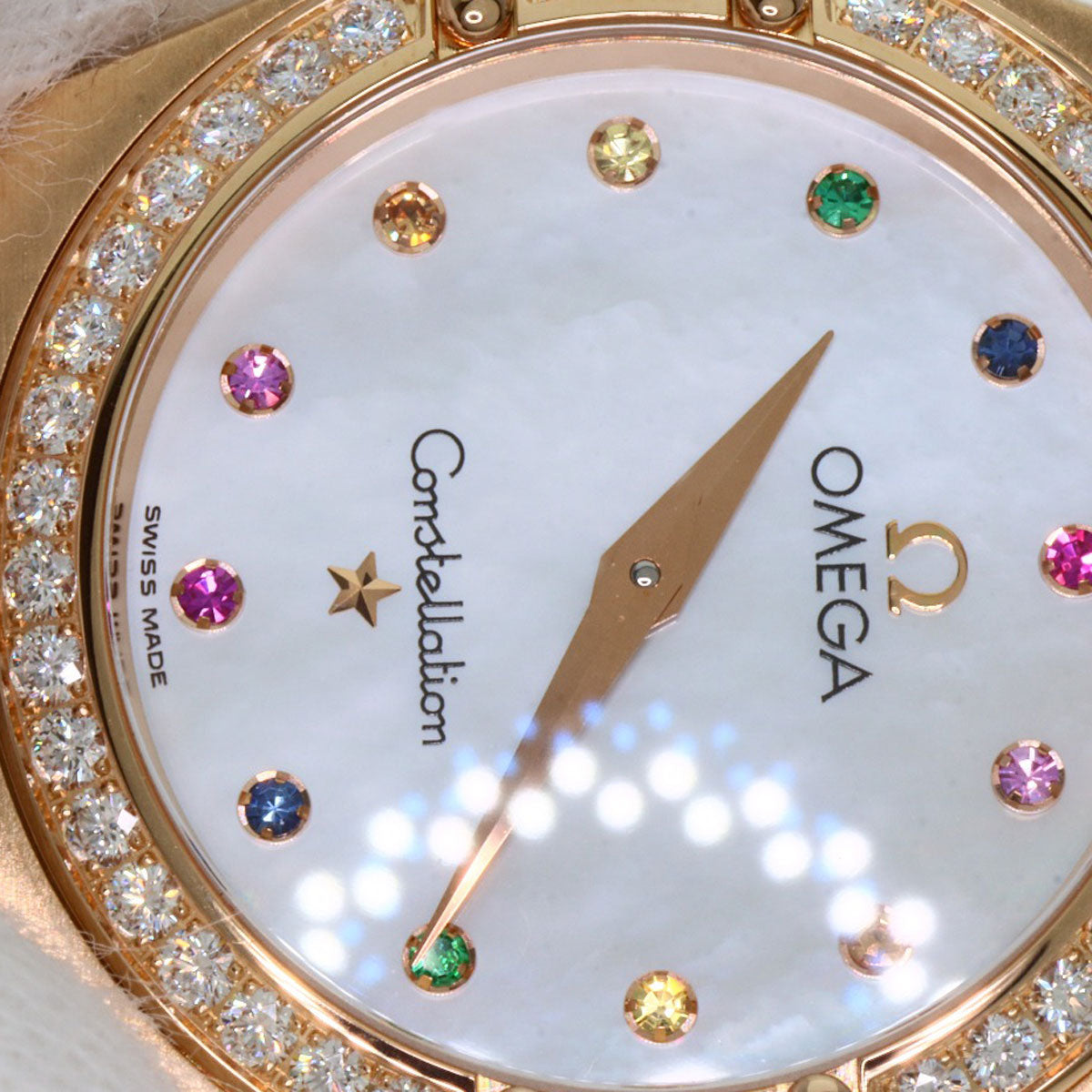 OMEGA Constellation Diamond Iris Watches 1158.79.00 K18 Pink Gold/18K Pink Gold Ladies
