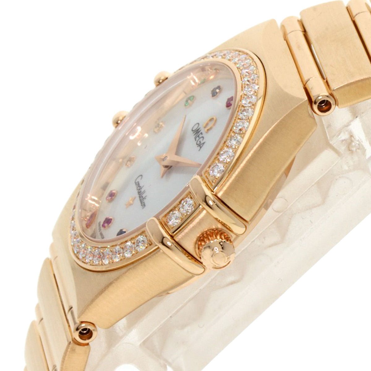 OMEGA Constellation Diamond Iris Watches 1158.79.00 K18 Pink Gold/18K Pink Gold Ladies