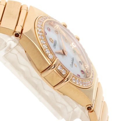 OMEGA Constellation Diamond Iris Watches 1158.79.00 K18 Pink Gold/18K Pink Gold Ladies