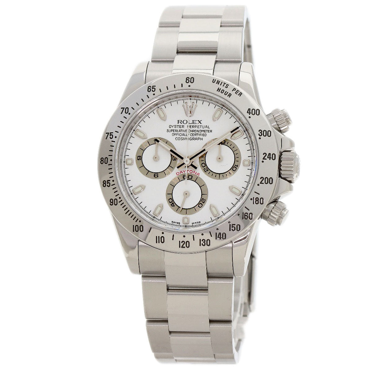 ROLEX Cosmograph Daytona Watches 116520 Stainless Steel/Stainless Steel mens