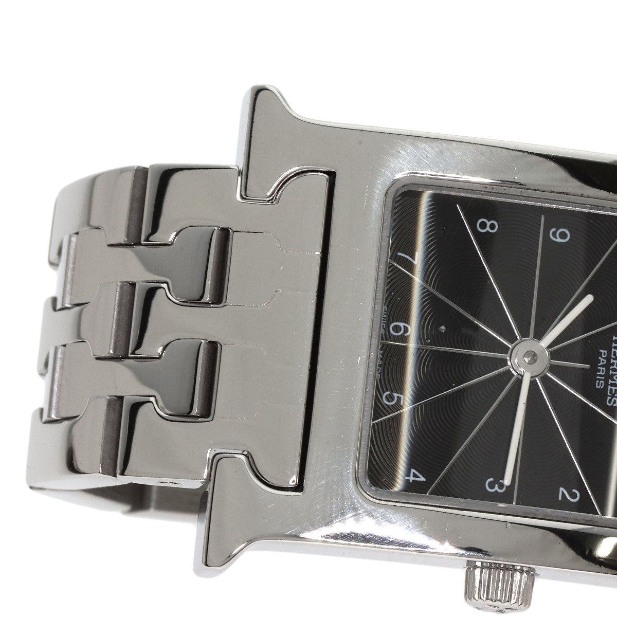 HERMES H watch Watches HH1.210 Stainless Steel/Stainless Steel Ladies