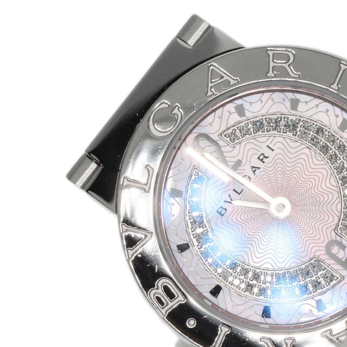 BVLGARI BVLGARI BVLGARI Diamond Watches BB26C2SS/DN Stainless Steel/Stainless Steel Ladies
