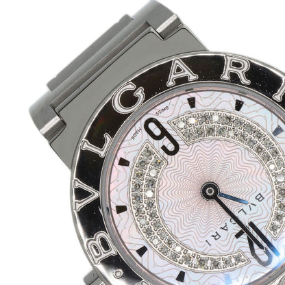 BVLGARI BVLGARI BVLGARI Diamond Watches BB26C2SS/DN Stainless Steel/Stainless Steel Ladies