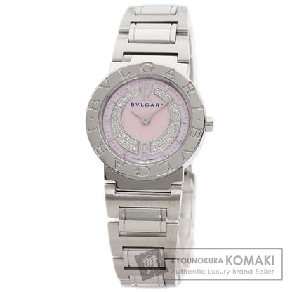 BVLGARI BVLGARI BVLGARI Diamond Watches BB26C2SS/DN Stainless Steel/Stainless Steel Ladies